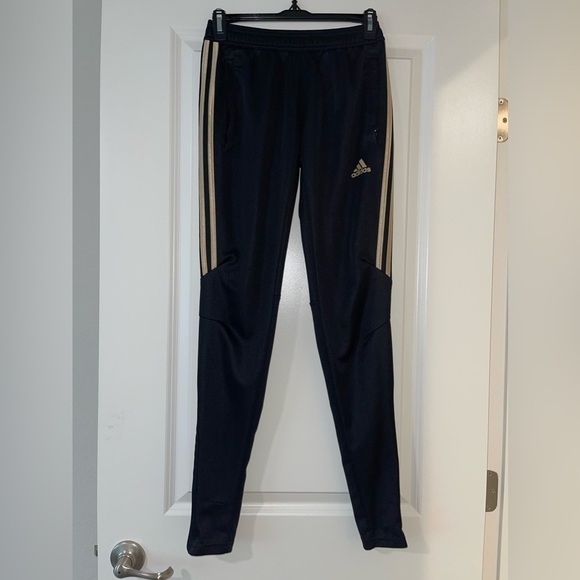 adidas Pants - Adidas Black Trio Soccer Joggers